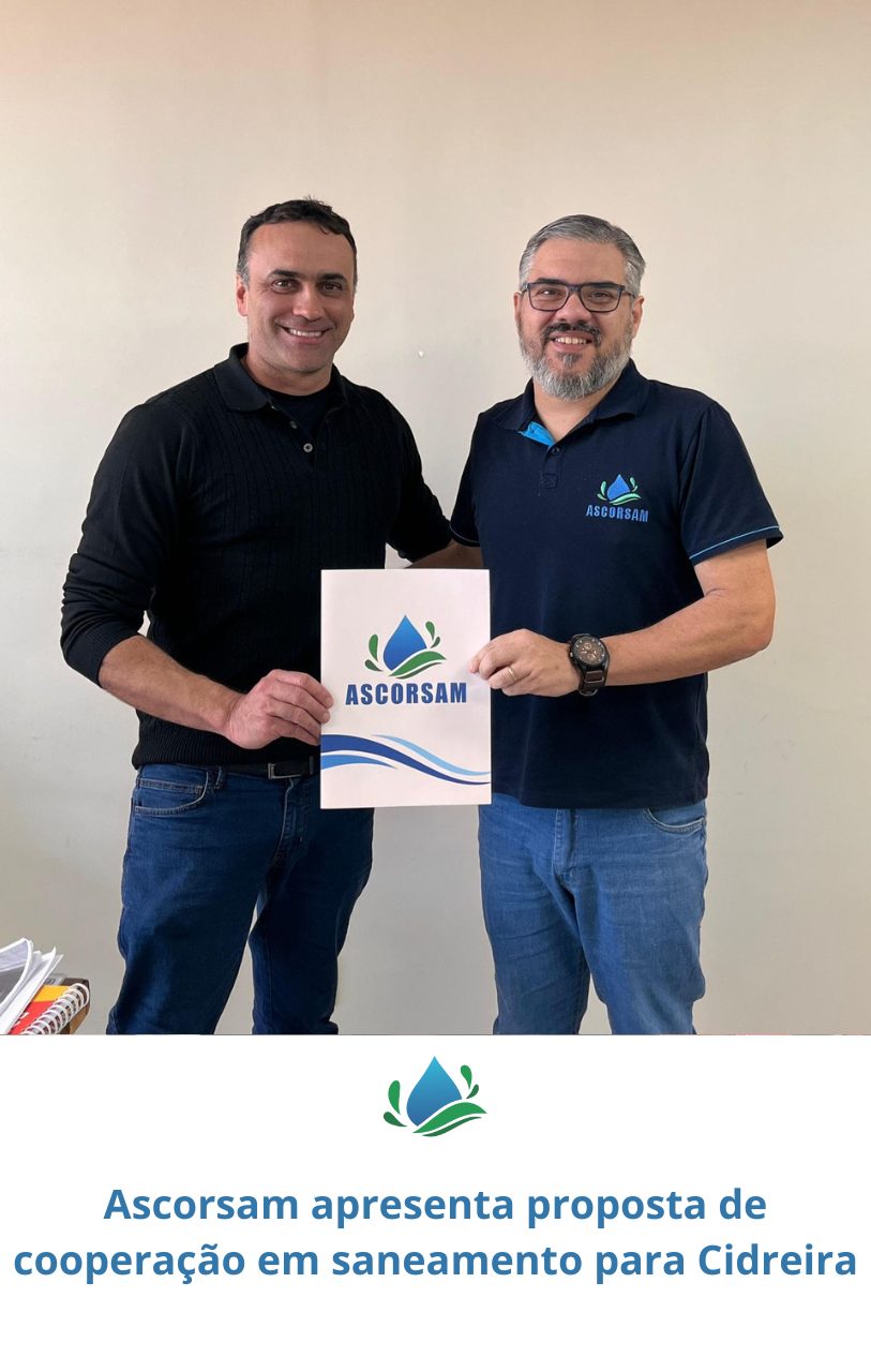 Ascorsam apresenta proposta de cooperação em saneamento para Cidreira