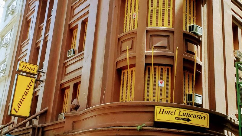 Fachada do Hotel Lancaster