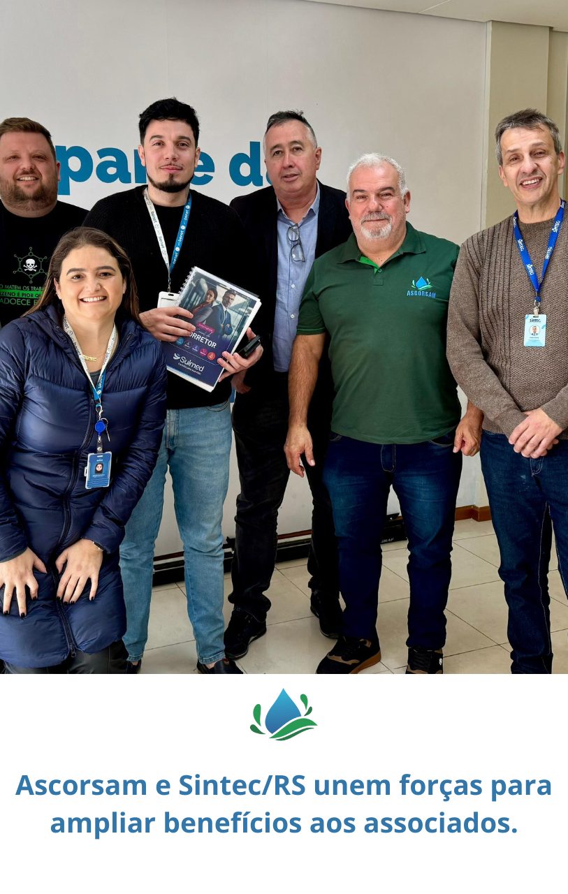 Ascorsam e Sintec/RS unem forças para ampliar benefícios aos associados