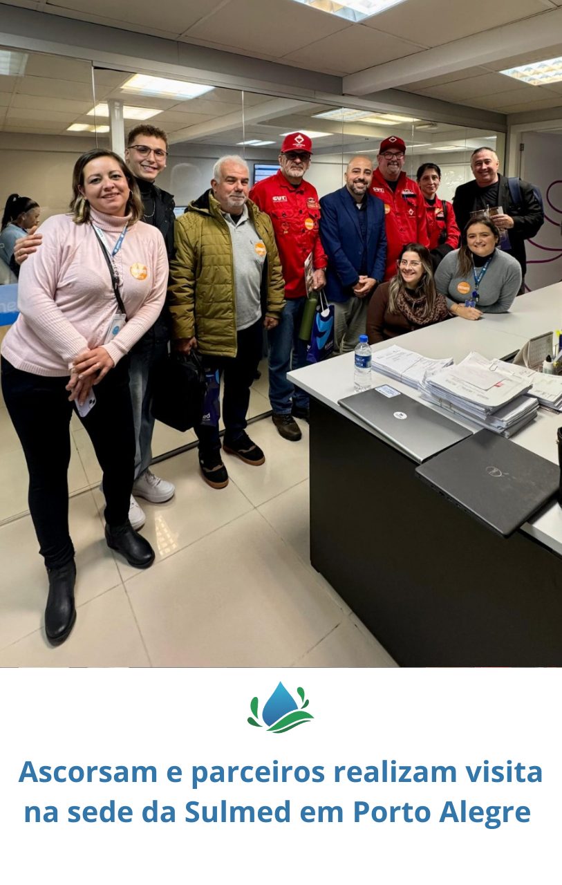 Ascorsam e parceiros realizam visita na sede da Sulmed em Porto Alegre
