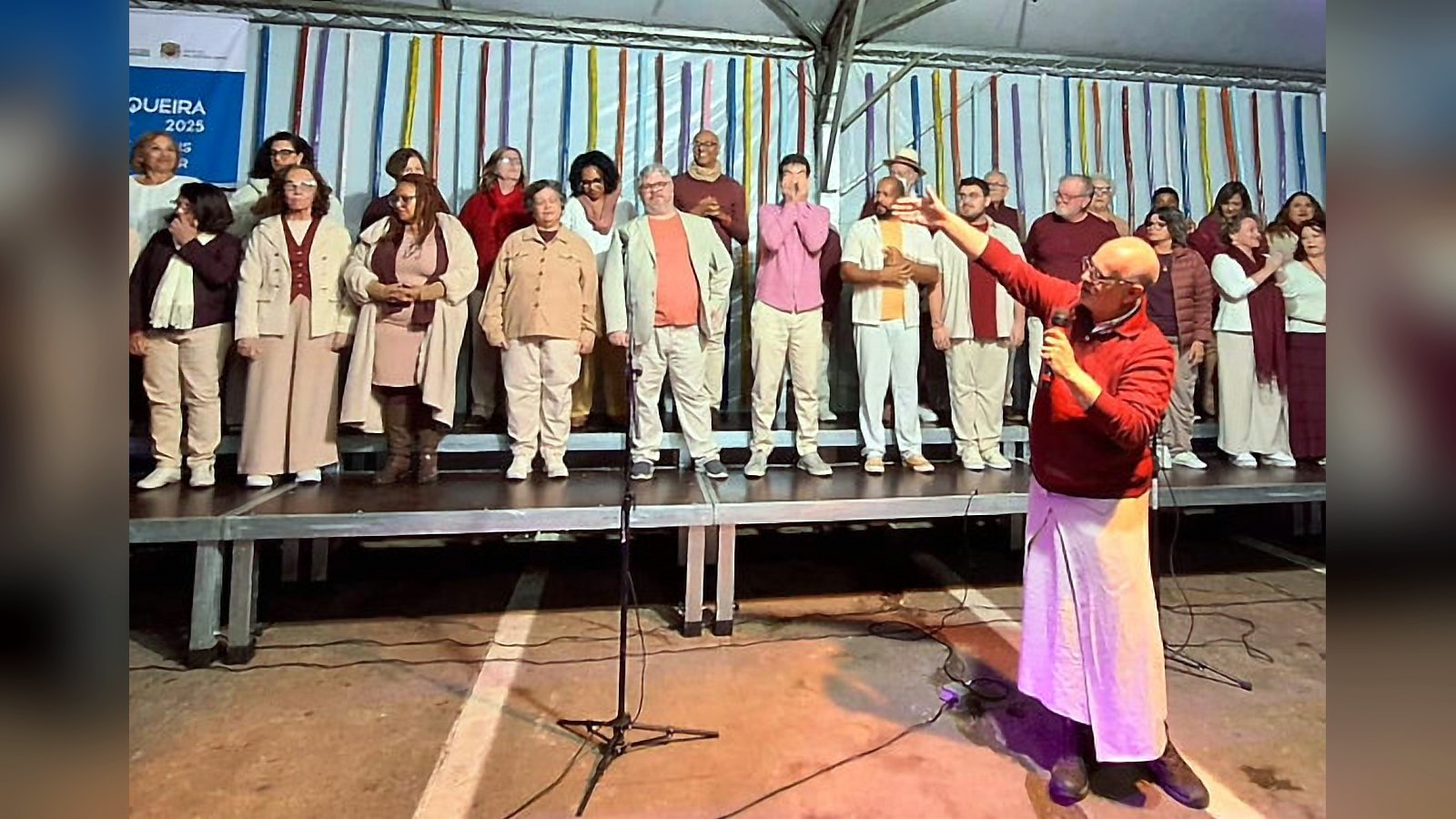 Coral Associação Sabesp brilha em São Francisco Xavier
