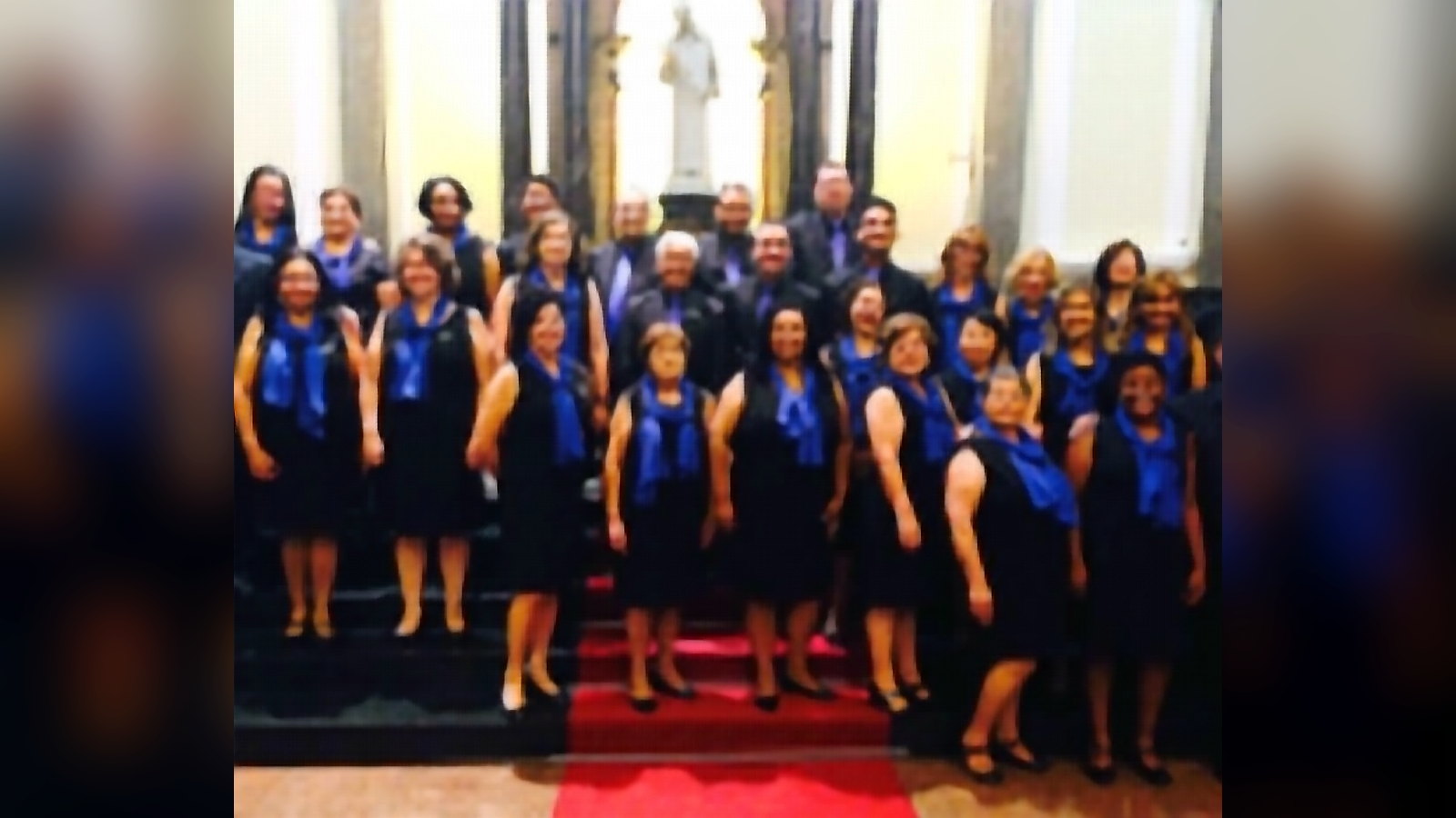 Coral da Associação Sabesp fez vários concertos de natal nesse fim de 2013