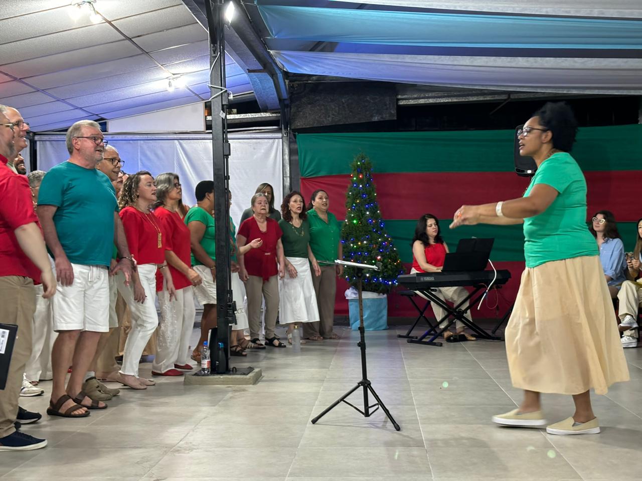 Concerto de Natal na sede da Associação Sabesp/ 13 de Maio