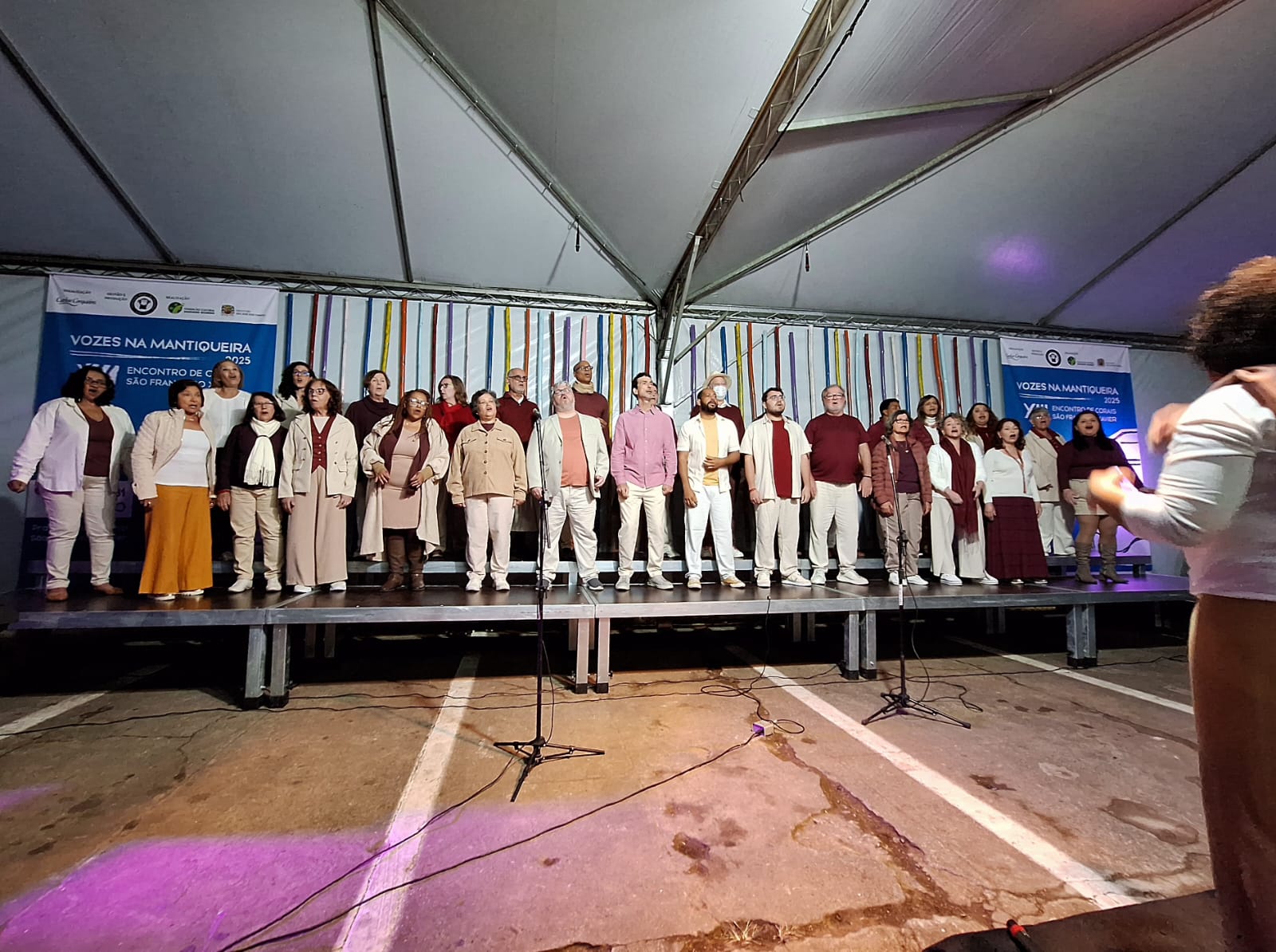 Coral Associação Sabesp brilha em São Francisco Xavier