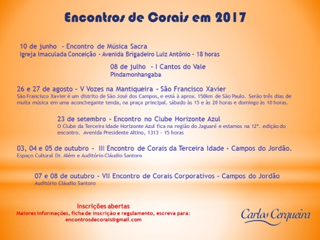 Coral da Associação Sabesp busca vozes masculinas
