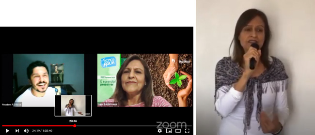 O I Karaokê on line da Associação Sabesp revelou grandes talentos