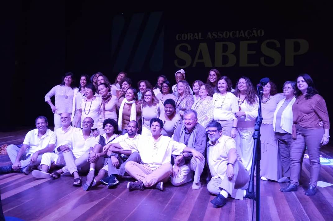 O sucesso do nosso Coral com o musical Canto das Águas